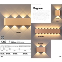 Бра Odeon Light 3893/4WL MAGNUM светодиодная LED 4W