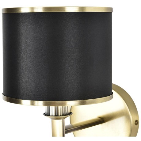 8406/1W Бра с черным тканевым плафоном Lumion Е14 40W 220V DEMETRA