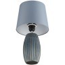 8123/1T COMFI LN25 синий, керамика/текстиль Настольная лампа E27 1*60W 220V LAPUNA