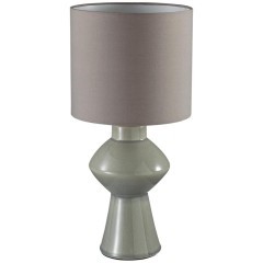 8129/1T MODERNI LN25 серый, керамика/текстиль Настольная лампа E27 1*60W 220V SEGI