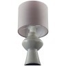 8129/1T MODERNI LN25 серый, керамика/текстиль Настольная лампа E27 1*60W 220V SEGI
