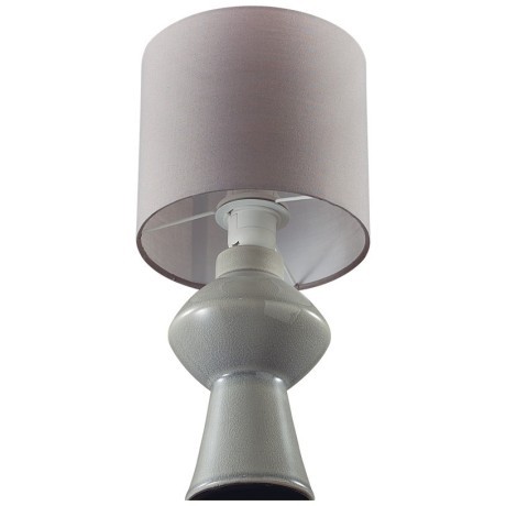 8129/1T MODERNI LN25 серый, керамика/текстиль Настольная лампа E27 1*60W 220V SEGI