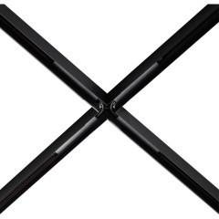 Соединитель питание+металл Х-образный для накладных шин серии Novotech Flum 135128