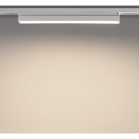 Novotech ITER 359786 Белый линейный однофазный двухжильный трековый светильник, 40см, с CCT переключением цветовой температуры, LED 24Вт 1294Лм CRI≥90 108° 2700-3200-4000К IP20 220V