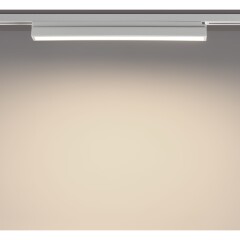 Novotech ITER 359786 Белый линейный однофазный двухжильный трековый светильник, 40см, с CCT переключением цветовой температуры, LED 24Вт 1294Лм CRI≥90 108° 2700-3200-4000К IP20 220V