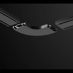 Соединитель угловой скругленный для накладного шинопровода Novotech Smal 135208