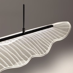 Светильник подвесной диммируемый, в комплекте пульт ДУ IP20 LED 36W 3000К-6000К 3500Лм Novotech FOGLIO 359323