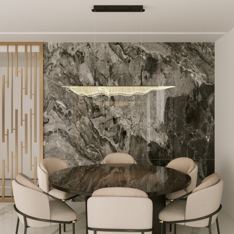 Светильник подвесной диммируемый, в комплекте пульт ДУ IP20 LED 36W 3000К-6000К 3500Лм Novotech FOGLIO 359323