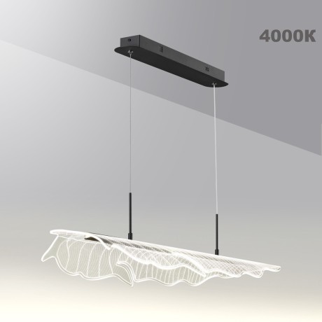 Светильник подвесной диммируемый, в комплекте пульт ДУ IP20 LED 36W 3000К-6000К 3500Лм Novotech FOGLIO 359323