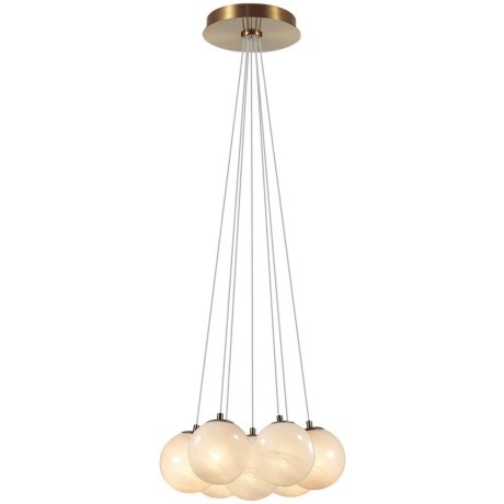 7109/7 Подвесная люстра с 7 лампами E14 (макс 5Вт), стяжное кольцо в комплекте Odeon Light MAGIA