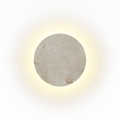 6625/5WL HIGHTECH ODL24 бежевый/металл/травертин Настенный светильник IP20 LED 6W 3000K 220V TRAVERTINO