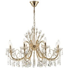 Люстра хрустальная Odeon Light 4977/8 VERSIA под лампы 8xE14 8*40W