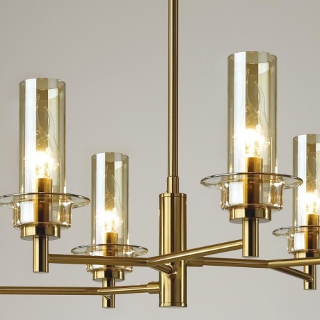 Люстра потолочная E14 Lumion MADONNA 6554/6C