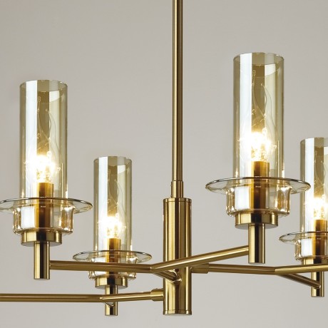 Люстра потолочная E14 Lumion MADONNA 6554/6C