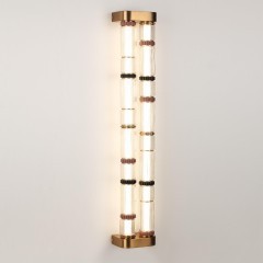 5455/60WL Настенный светильник стеклянные цилиндры со светящимися трубками внутри Odeon Light LED 60W 4000K COLLIER