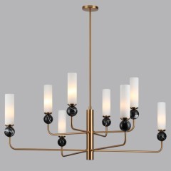 Люстра мрамор E14 40W 220V Odeon Light LOLLA 4361/8