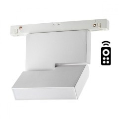 358625 Трековый светодиодный управляемый пультом светильник Novotech Flum CRI90+ 3000-6500К 800Лм 120° 10W