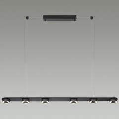 Подвесной линейный светильник IP20 LED 64W 1667Лм  3000K 220V с раздельным вкл. Верх/низ Odeon Light TURMAN 6631/64L
