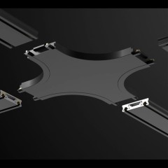 Соединитель Х-образный для накладного шинопровода Novotech Smal 135212