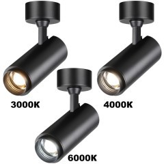 Светильник с  сменой температуры и мощности LED 3000К\4000К\6000К 5W/9W/13W Novotech NAIL 359222 