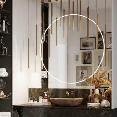 Подвесной светильник цилиндр Odeon Light 4374/3L FIANO светодиодный LED 1*3W