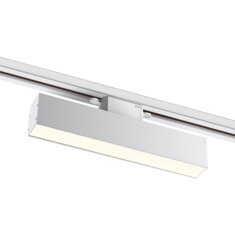 Трехжильный однофазный трековый светодиодный светильник Novotech ITER 358850 1500лм 18Вт