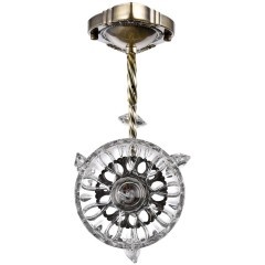 8190/1W CLASSI LN25 античная бронза, металл/хрусталь Бра E14 1*40W 220V LINN