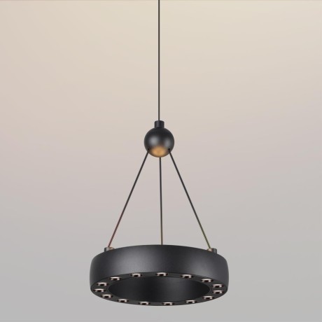 Светильник подвесной светодиодный, длина провода 2м LED 12W вниз 5W вверх 1360Лм 3000K Novotech TURN 359396