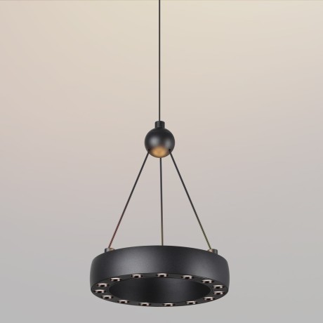 Светильник подвесной светодиодный, длина провода 2м LED 12W вниз 5W вверх 1360Лм 3000K Novotech TURN 359396