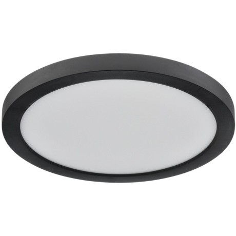 7788/18L Светодиодный тонкий светильник накл/встр. монтажа, датчик движения, мех перекл. цв. температуры, рег. врезного отверстия 18Вт 3000/4000/6500К 1510лм IP44 Sonex NEBULA BLACK