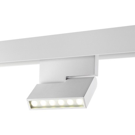 358627 Трековый светодиодный управляемый пультом светильник Novotech Flum CRI90+ 3000-6500К 960Лм 24° 12W