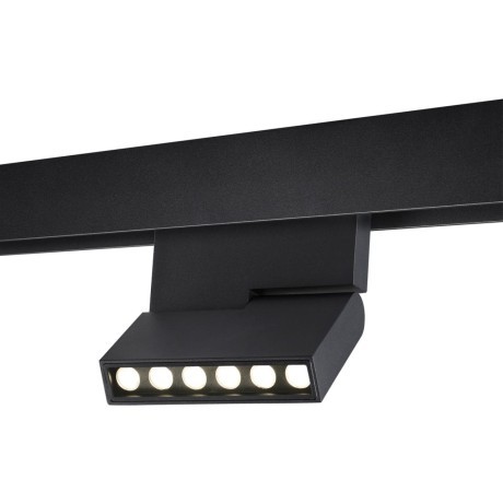 358628 Трековый светодиодный управляемый пультом светильник Novotech Flum CRI90+ 3000-6500К 960Лм 24° 12W
