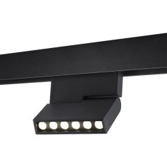 358628 Трековый светодиодный управляемый пультом светильник Novotech Flum CRI90+ 3000-6500К 960Лм 24° 12W