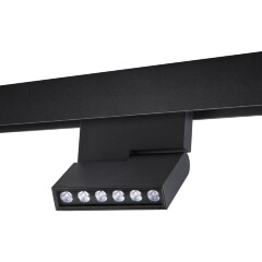 358628 Трековый светодиодный управляемый пультом светильник Novotech Flum CRI90+ 3000-6500К 960Лм 24° 12W