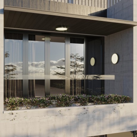 Светильник ландшафтный настенно-потолочный IP54 LED 32W 4000K 4090Лм Novotech VIRTUO 359289