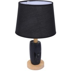 8209/1T MODERNI LN25 черный, керамика/текстиль Настольная лампа Е27 1*60W 220V VISIONA