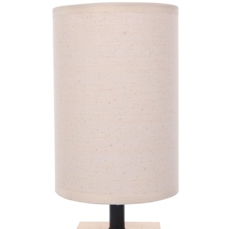 8199/1T COUNTY LN25 бежевый, дерево/текстиль Настольная лампа E27 1*60W 220V MADERANA