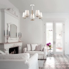 Люстра потолочная Lumion 4497/5C BETSY под лампы 5xE14 5*40W