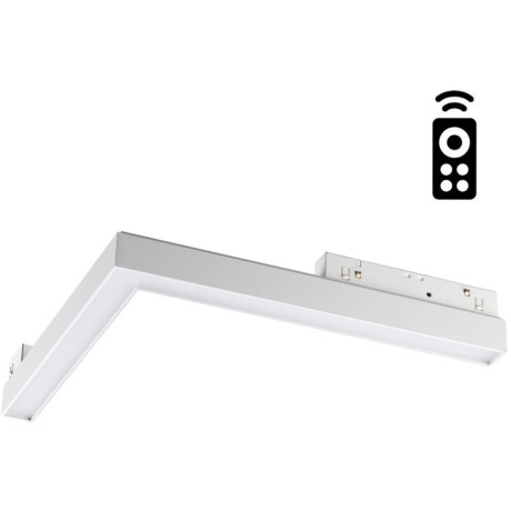 358912 Трековый светодиодный управляемый пультом светильник Novotech Flum CRI90+ 3000-6500К 1920Лм 100° 24W