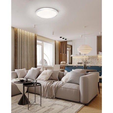 Светильник LED 76Вт 3000/4000/6000К D490 IP43 CCT ATIKO 7673/ELN