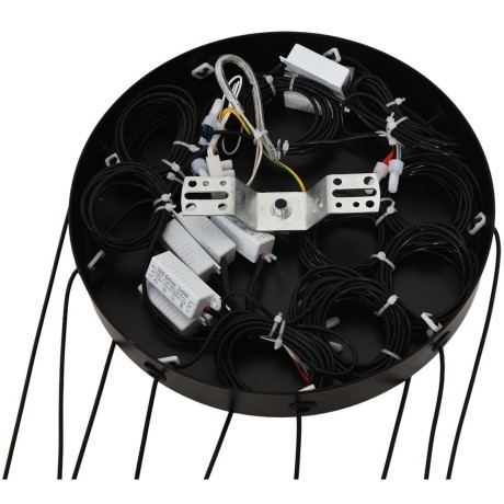 8400/27L Подвесная светодиодная люстра-паук с проводами 3м и плафонами разной длины LED 27Вт 990Лм 3000K CRI80 220V LUMION STICK