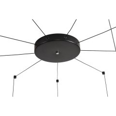 8400/27L Подвесная светодиодная люстра-паук с проводами 3м и плафонами разной длины LED 27Вт 990Лм 3000K CRI80 220V LUMION STICK