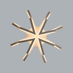 Потолочный светильник с ПДУ LED 65W 3000-6000К Lumion ALBERTA 8029/65CL