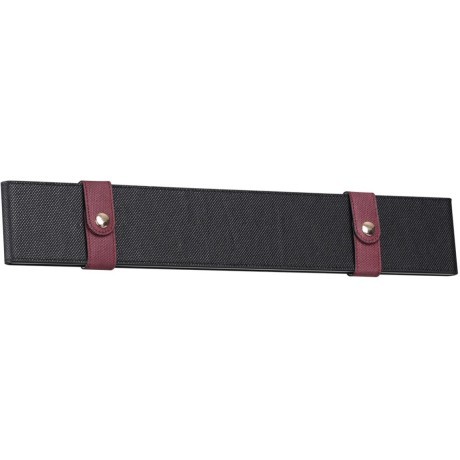 6629/25WL HIGHTECH ODL24 металл/экокожа/ткань/акрил бордовый/черный Настенный светильник IP20 LED 25W 3000K 220V VINCENT