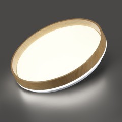 Светильник LED 70Вт 3000-6000K D490 IP43 пульт ДУ Sonex GARI WOOD 7684/EL
