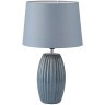 8122/1T COMFI LN25 синий, керамика/текстиль Настольная лампа E27 1*60W 220V LAPUNA