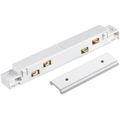 Соединитель питания прямой и планка жесткости для накладных шин Novotech FLUM 135102 (стар. артикул)