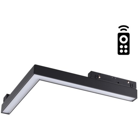 358913 Трековый светодиодный управляемый пультом светильник Novotech Flum CRI90+ 3000-6500К 1920Лм 100° 24W