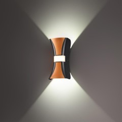 Уличный настенный светильник Novotech 358936 CALLE IP54 светодиодный 2xLED 12W