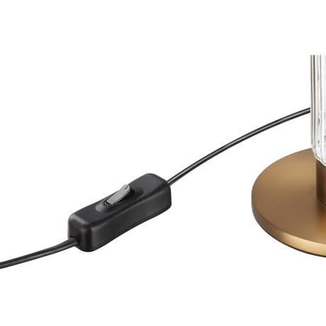 5455/15TL Настольная лампа в виде стеклянного столбика с проводом 2 метра Odeon Light LED 15W 4000K COLLIER